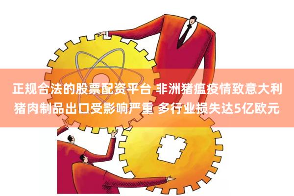 正规合法的股票配资平台 非洲猪瘟疫情致意大利猪肉制品出口受影响严重 多行业损失达5亿欧元