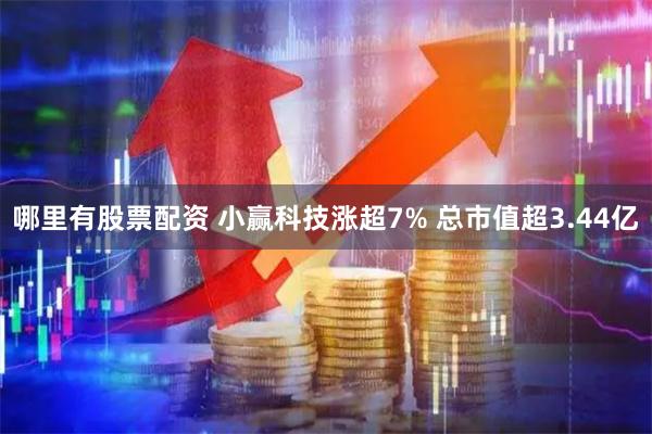 哪里有股票配资 小赢科技涨超7% 总市值超3.44亿