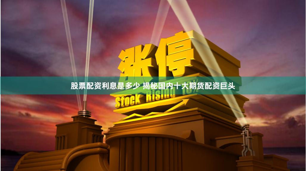 股票配资利息是多少 揭秘国内十大期货配资巨头